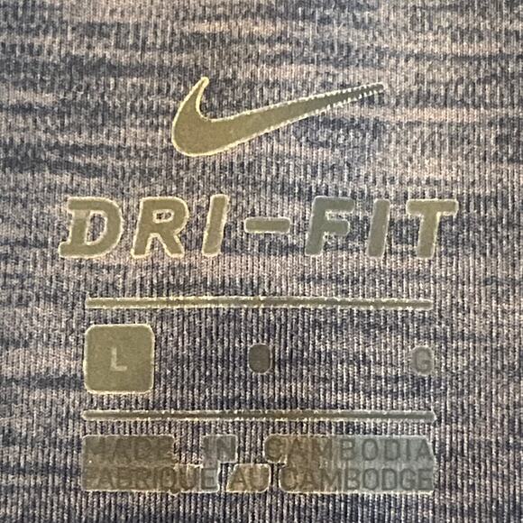 Nike x Peloton Lux Leggings Heather Blue Size Large - Picture 4 of 7